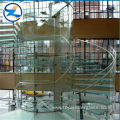 Curved bent building tempered safety glass